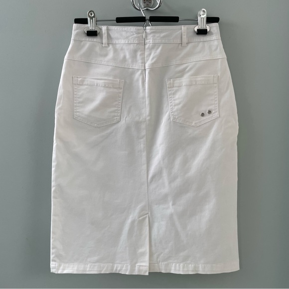 Saint James white cotton skirt - Picture 8 of 16